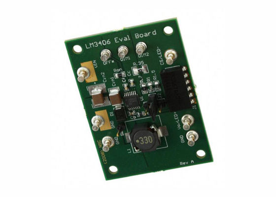 Scheda di valutazione del regolatore buck di corrente da 1,5 A LM3406MHEVAL Embedded Solutions