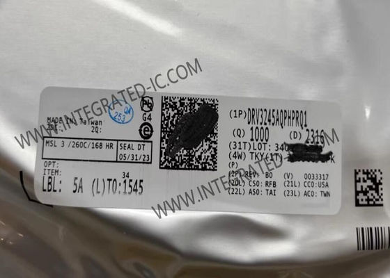 DRV3245AQPHPRQ1 Driver per gate a 3 fasi, 1A di corrente in uscita, da 4,5V a 45V, per settore automobilistico, IC HTQFP48