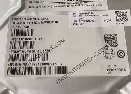 AD2S1210WDSTZ chip di circuito integrato R/D convertitore a risoluzione variabile con oscillatore di riferimento