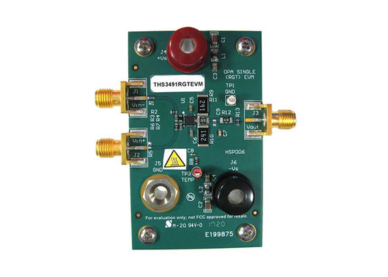 THS3491RGTEVM Soluzioni incorporate 900MHz 520mA Corrente Feedback Amplifier Board di valutazione