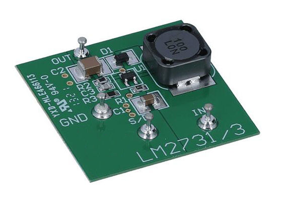 LM2733YEVAL Embedded Solutions Scheda di valutazione convertitori boost LM2733 a 600kHz