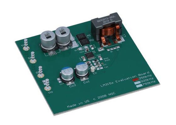 Scheda di valutazione del controller step-down sincrono da 42V per soluzioni integrate LM3150-250EVAL