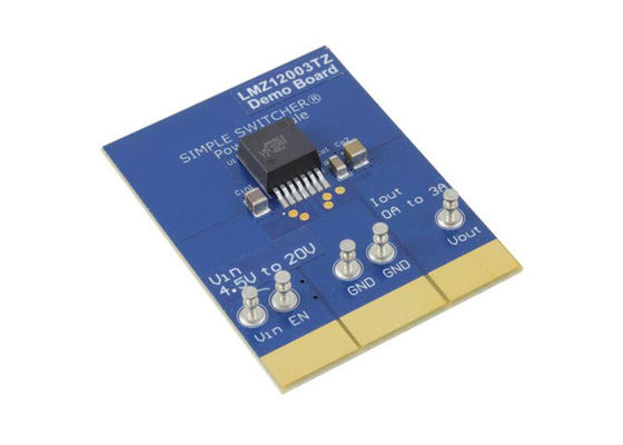 LMZ12003DEMO Scheda di dimostrazione del modulo di alimentazione per soluzioni integrate LMZ12003 Demo Board