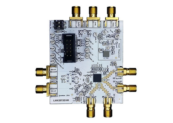 Scheda di valutazione temporizzazione del sintetizzatore di frequenza per soluzioni integrate LMX2572EVM