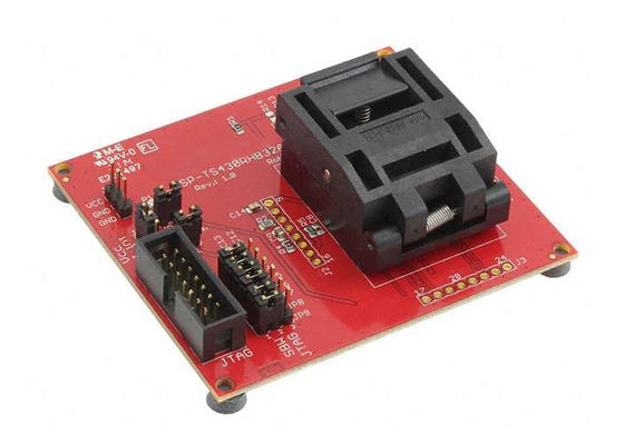 Scheda di sviluppo target con socket ZIF MSP430 standalone per soluzioni integrate MSP-TS430RHB32A