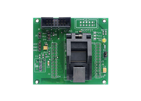 Scheda di sviluppo con socket ZIF a bassissimo consumo per soluzioni embedded MSP-TS430DL48