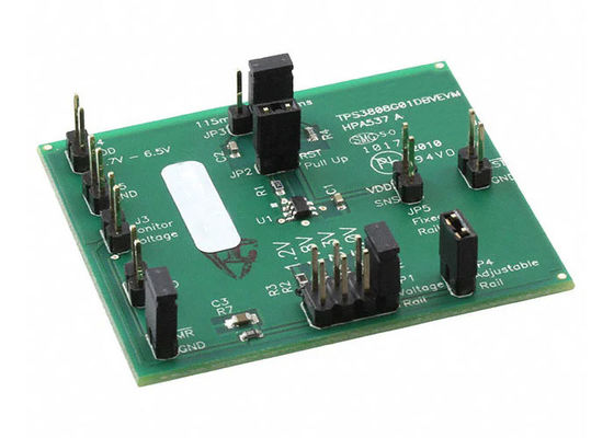 Scheda di valutazione per la gestione dell'alimentazione e sequenziatore di soluzioni integrate TPS3808G01DBVEVM