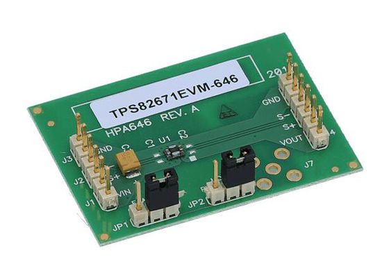 Modulo di valutazione Embedded Solutions TPS82671EVM-646 per convertitore step-down a basso rumore TPS82671