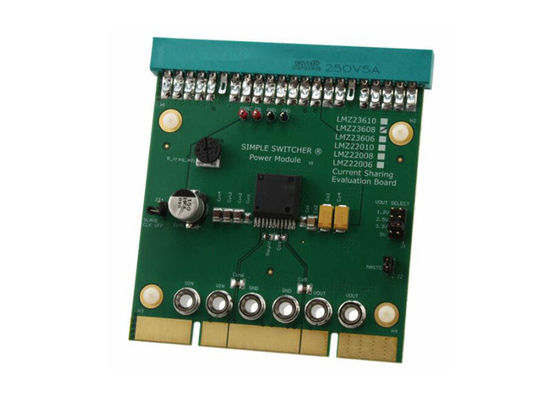 LMZ23608EVAL Embedded Solutions Scheda di valutazione per la condivisione di corrente da 8A del modulo Simple Switcher
