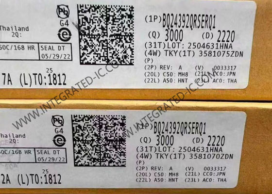 BQ24392QRSERQ1 Integrated Circuit Chip USB 2.0 High Speed Switch with 28V Tolerance and 1 GHz Bandwidth