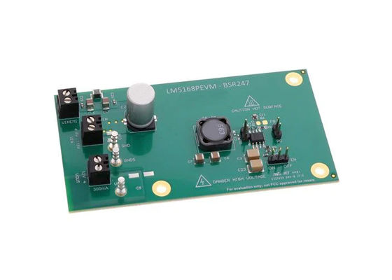 Scheda di valutazione del regolatore buck DC/DC LM5168PEVM Embedded Solutions 300mA 115V