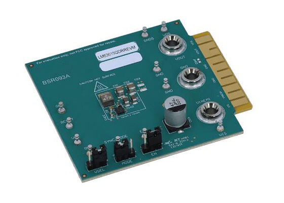 LM63615QDRREVM Modulo di valutazione convertitore di tensione step-down da 1,5 A per soluzioni integrate
