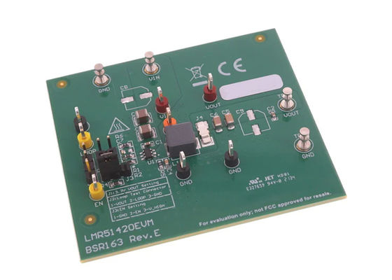 Scheda di valutazione del regolatore buck sincrono wide-input Embedded Solutions LMR51420EVM