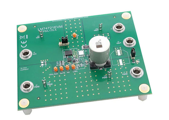 Scheda di valutazione del controller di diodo ideale da 3V a 40V per soluzioni integrate LM74721EVM