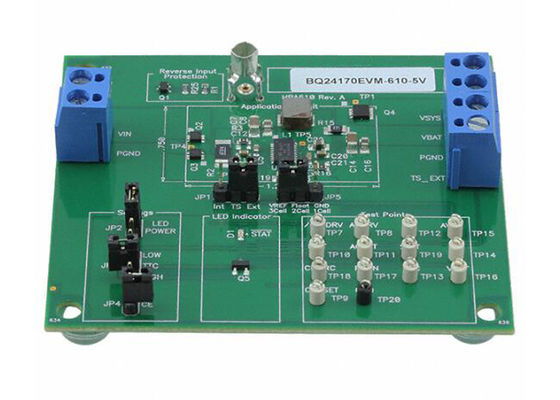 BQ24170EVM-610-5V Embedded Solutions Modulo di valutazione caricabatterie buck sincrono 4A da 1-3 celle