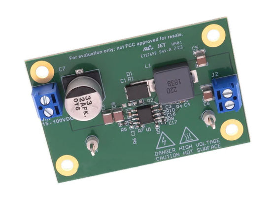 Scheda di valutazione del regolatore buck DC/DC da 100 V a 300 kHz LM5013-Q1EVM Embedded Solutions