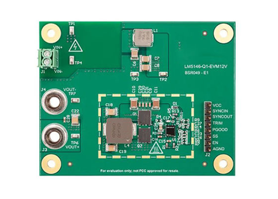 Scheda di valutazione del convertitore DC/DC step-down da 15 V a 85 V per soluzioni integrate LM5146-Q1-EVM12V
