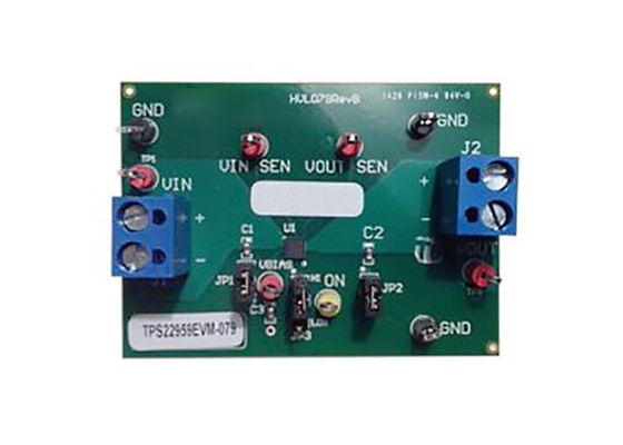 Scheda di valutazione Embedded Solutions TPS22959EVM-079 per l'interruttore di carico TPS22959