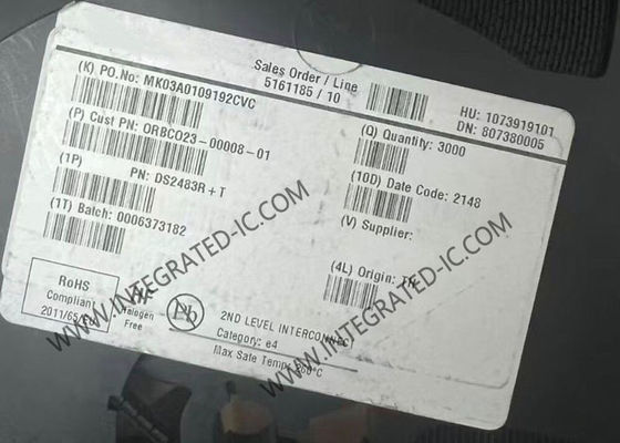 Circuito integrato DS2483R con alimentazione di corrente da 300µA e protocollo 1-Wire® in package SOT-23-6