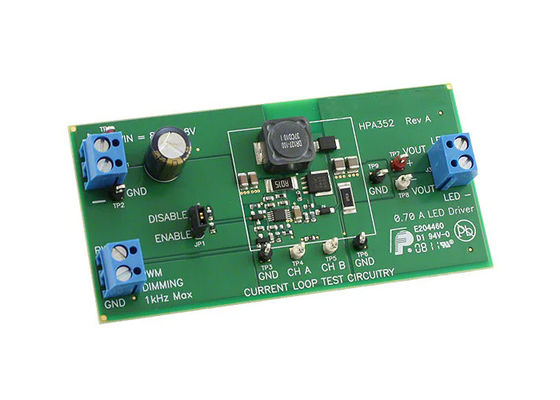 TPS40211EVM-352 Soluzioni incorporate 700mA Boost Current Regulator Board