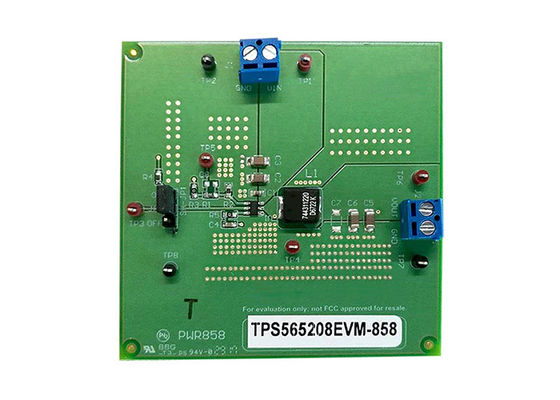 Modulo di valutazione del regolatore step-down sincrono da 5A per soluzioni integrate TPS565208EVM-858