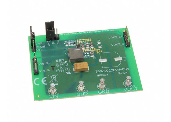 TPS61022EVM-034 Soluzioni incorporate da 2,2 V a 5,5 V