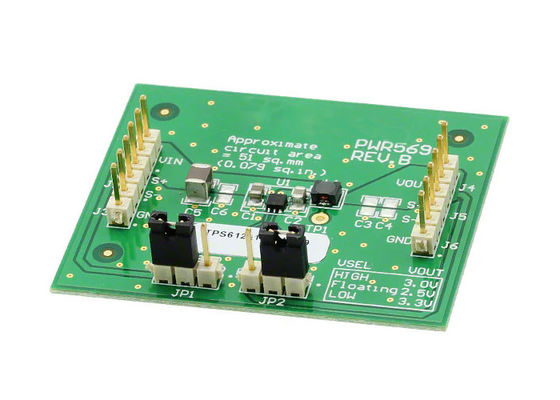 TPS61291EVM-569 Soluzioni incorporate Low IQ Boost Converter con modulo di valutazione del modo bypass