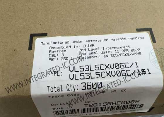 VL53L5CXV0GC Sensore IC 2.8V a 3.3V Sensore di prossimità tempo di volo