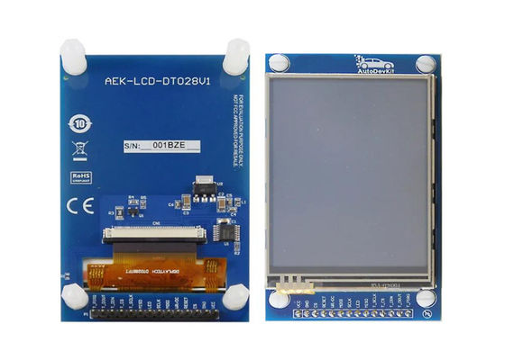 AEK-LCD-DT028V1 Soluzioni incorporate Controller touch screen TSC2046 Tabella di valutazione LCD