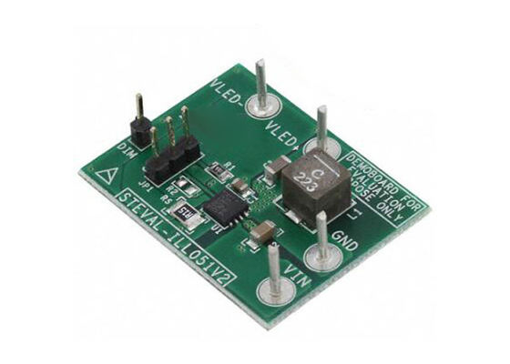 STEVAL-ILL051V2 Scheda di valutazione per driver LED 3A LED2000 Embedded Solutions