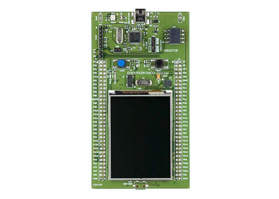 Scheda di valutazione embedded STM32F429I-DISC1 con MCU ARM Cortex-M4 a 32 bit a 3,3 V