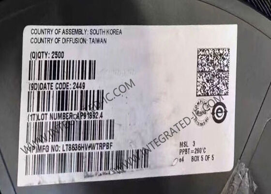 Chip di circuito integrato LT8636HV 42V 7A Peak Synchronous Step-Down Silent Switcher