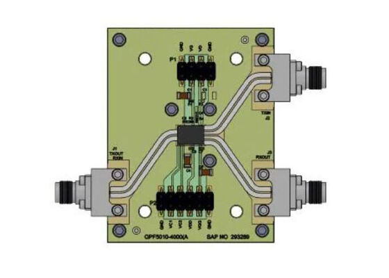 QPF5005EVB1 Soluzioni incorporate QPF5005 X-Band Front End Module Evaluation Board