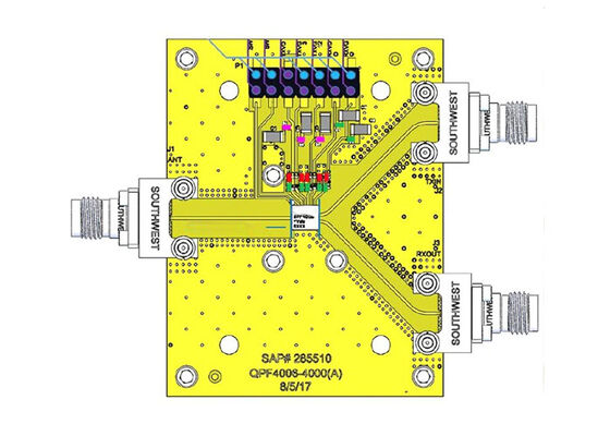 QPF4006EVB1 Soluzioni incorporate da 37 GHz a 40,5 GHz GaN Board di valutazione del modulo front-end