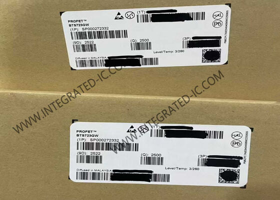 Circuito integrato BTS723GW IC Chip da 7V a 58V Smart High-Side Power Switch con 2 uscite e corrente di 2,9 A