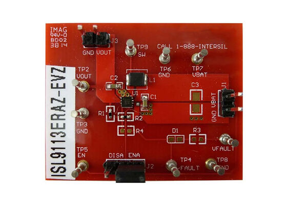 ISL9113ER7Z-EVZ Soluzioni integrate da 800mV a 4,7V Battery Management Evaluation Board