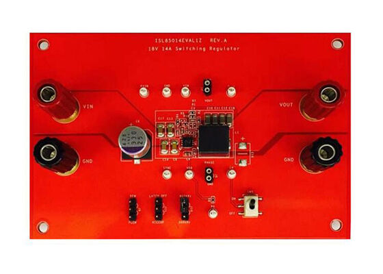 Scheda di valutazione Embedded Solutions ISL85014EVAL1Z per il regolatore buck sincrono ISL85014 da 14A