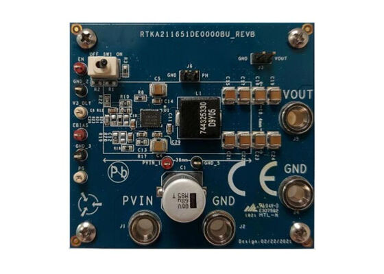 RTKA211651DE0000BU Embedded Solutions 60V 5A RAA211651 Scheda di valutazione buck sincrona