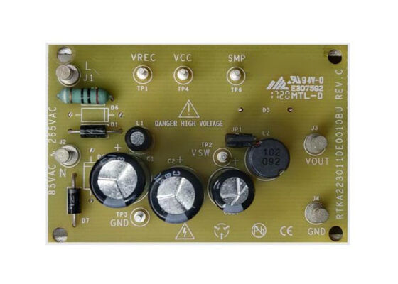 RTKA223011DE0010BU Soluzioni incorporate RAA223011 Consiglio di valutazione dei convertitori ad alta tensione