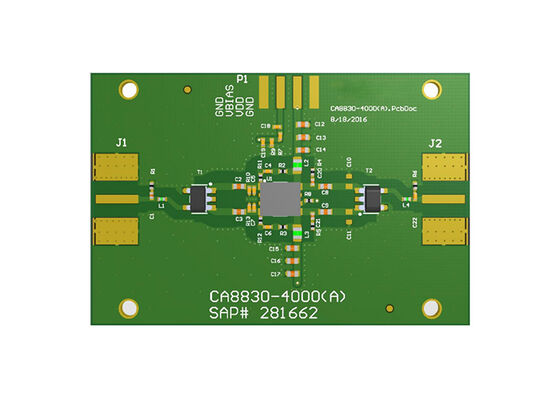 RFCA8830PCBA-410 Soluzioni incorporate Alta linearità basso rumore 19dB Gain Block Evaluation Board