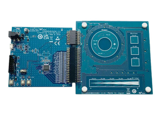RTK0EG0042S01001BJ Soluzioni incorporate Sistema di valutazione del tatto capacitivo RL78/G22 CPU Board