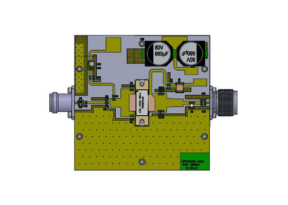 QPD1028LEVB6 Soluzioni incorporate 750W 65V GaN RF Input-Matched Transistor Evaluation Board