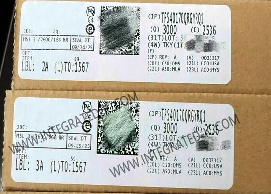 TPS40170QRGYRQ1 Chip di circuito integrato Automotive PWM Buck Controller sincrono con 4.5V a 60V di tensione di ingresso, 20A di corrente di uscita e 100kHz a 600kHz di frequenza di commutazione