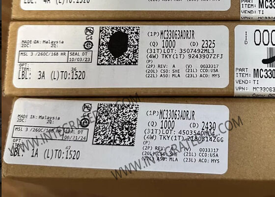 MC33063ADRJR Chip di circuito integrato 1.5A Boost/Buck/Inverting Switching Regulator con frequenza 100kHz