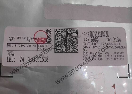 TMDS181IRGZR Chip di circuito integrato HDMI Retimer con velocità di dati di 6 Gbps e supporto 4k2k60p in modalità Retimer