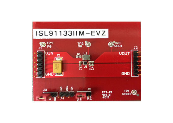 Scheda di valutazione del regolatore switching da 2,35 V a 5,4 V ISL91133IIP-EVZ Embedded Solutions