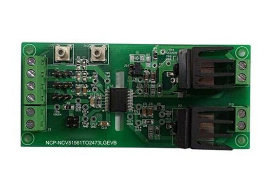 Scheda di valutazione Embedded Solutions NCP-NCV51561TO2473LGEVB per driver di gate a due canali isolati NCV51561