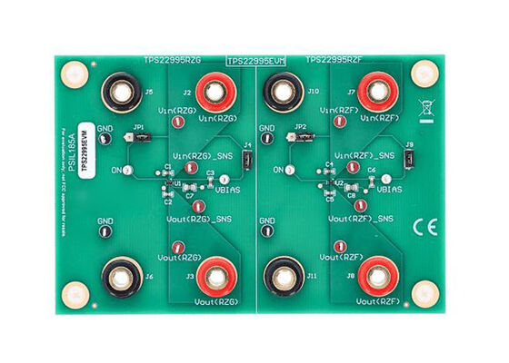 TPS22995EVM Embedded Solutions Modulo di valutazione dell'interruttore di carico TPS22995