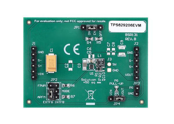 Modulo di valutazione Embedded Solutions TPS629206EVM per convertitore buck sincrono TPS629206