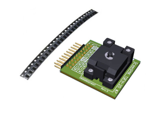 SLG47115EV-SKT Embedded Solutions GreenPAK Kit di sviluppo SLG47115-EV con adattatore socket